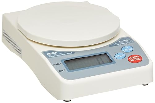 A&D Engineering Báscula compacta digital HL-i Ninjas de la serie HL-2000i, capacidad de 70.55 oz