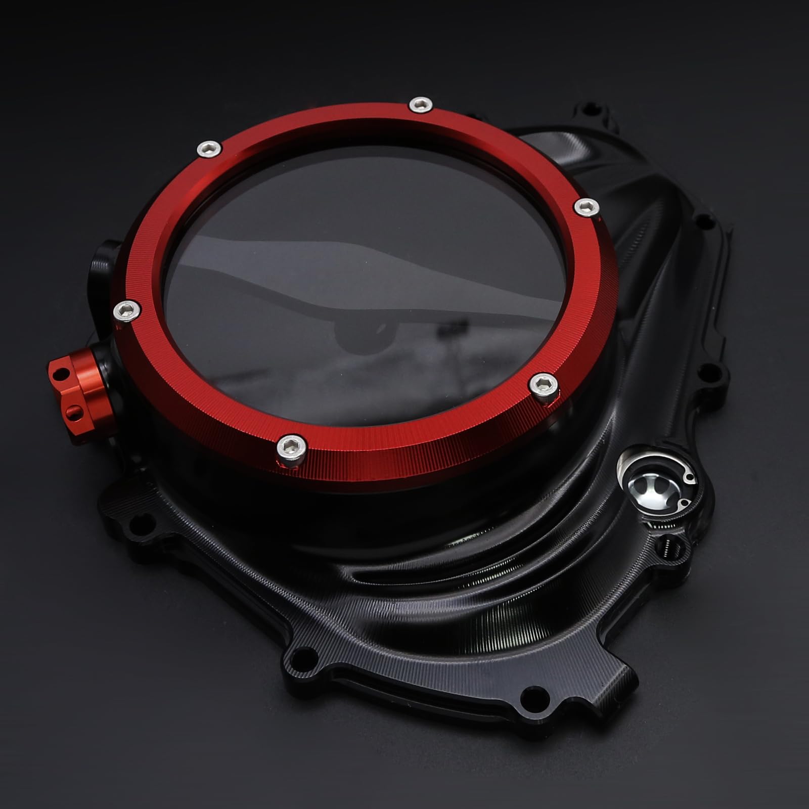 Amazon | PROCNC オートバイ アルミニウム合金 クリア クラッチカバー