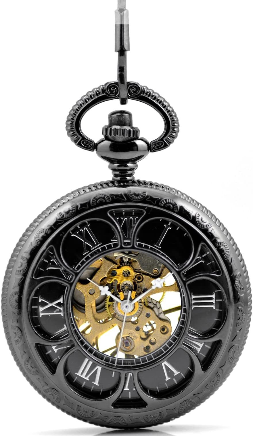 Montre Gousset Aerowatch Cobweb Mécanique Squelette Moderne - L'Atelier