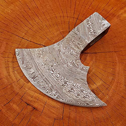 Handmade Damascus Steel Axe Hatchet Head only JNR9018