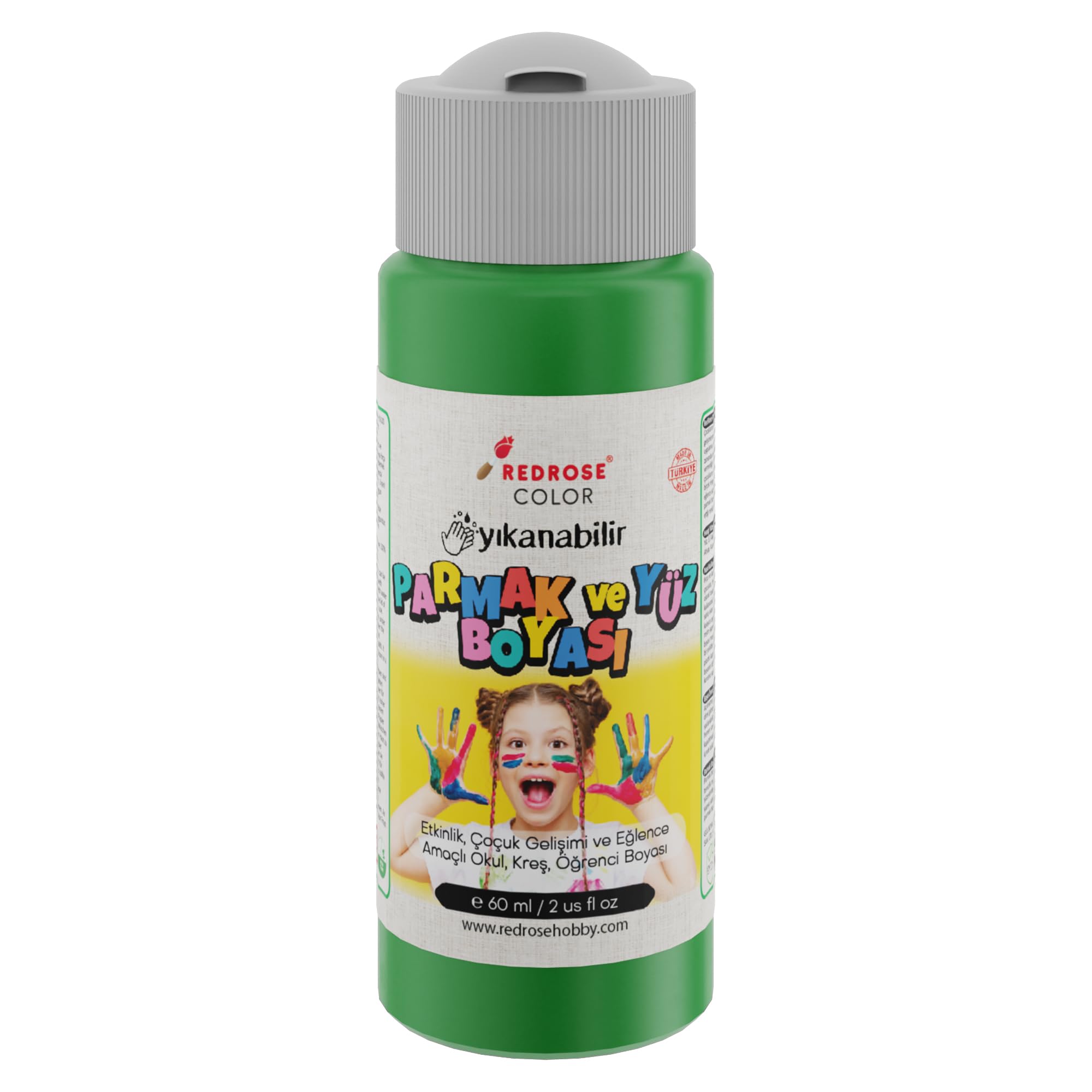 Red Rose Yeşil Parmak Boyası 60 ml
