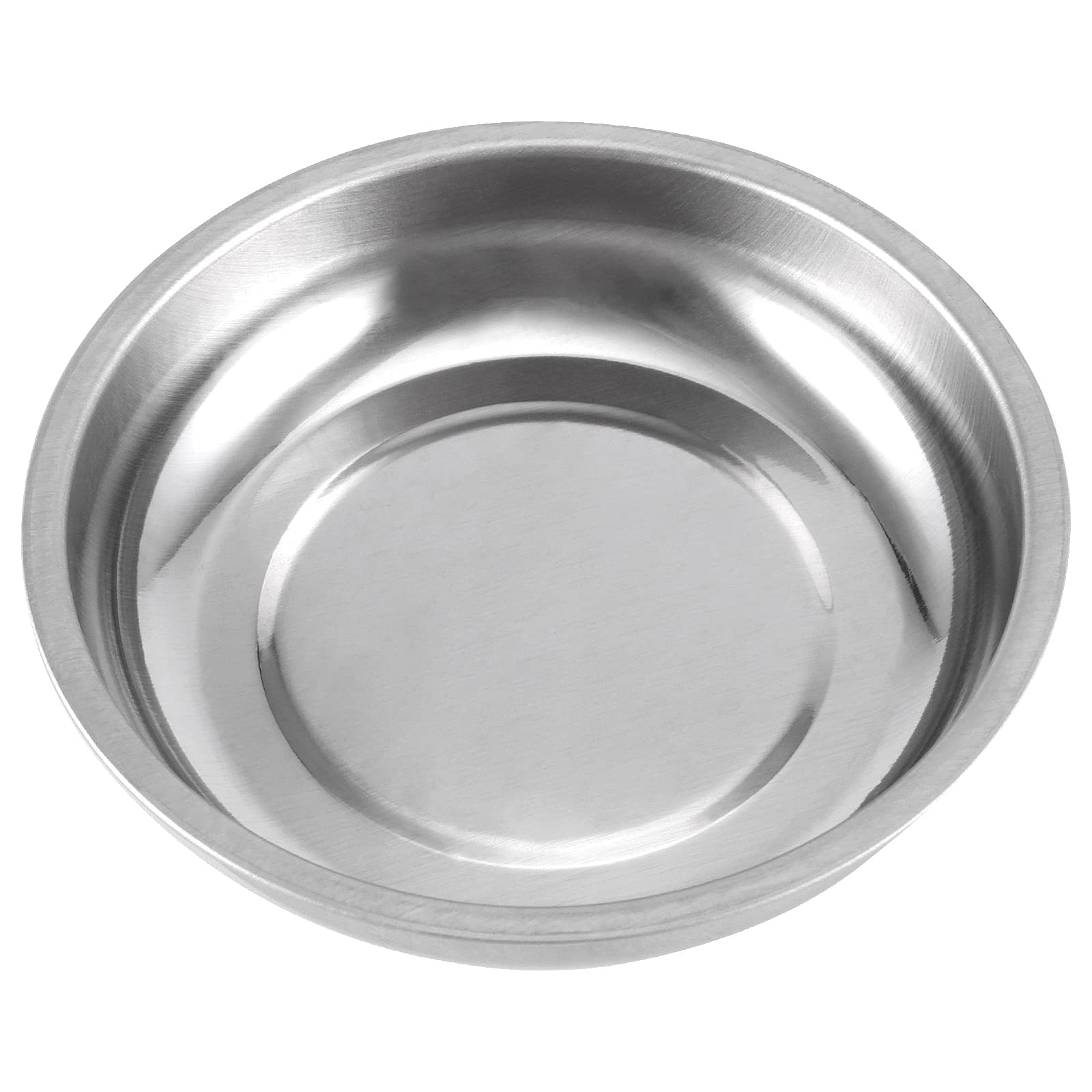 DIKNAAM 10 Packungen 7,6 cm Magnetschale, Edelstahl-Magnetschale, runde magnetische Teileablage für Stifte, Schrauben, Bolzen, Muttern, Kleinteile