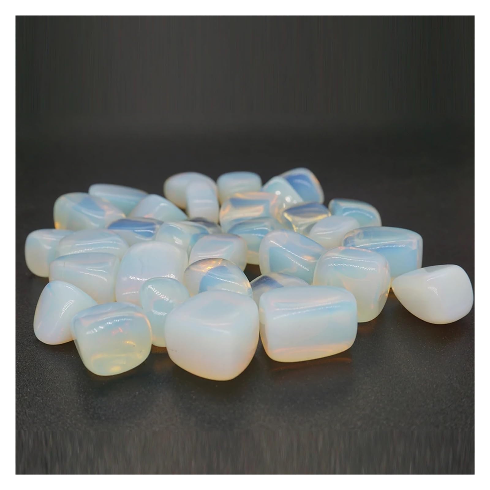 aquarium dekosteine steine Kristallexemplar-Material, Reiki-Trommelstein, Naturstein, Aquarium-Dekoration, Edelstein for Schmuckherstellung, Handwerk(500g)