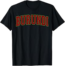 Burundi Lovers Patriotic Proud Hutu Tutsi Twa Burundi T-Shirt for Women Men