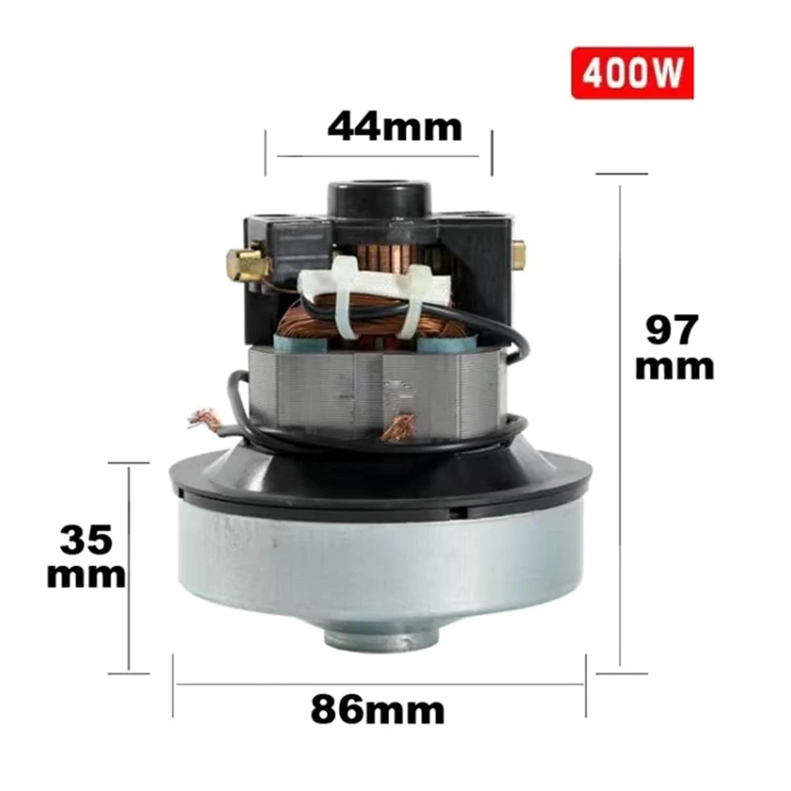 SC861A 400W/600W Staubsauger Motor Handheld Schubstange Dual-Use-Zubehör Durchmesser 86mm Sa2801 for Haushaltsreinigungsgeräte(400W)