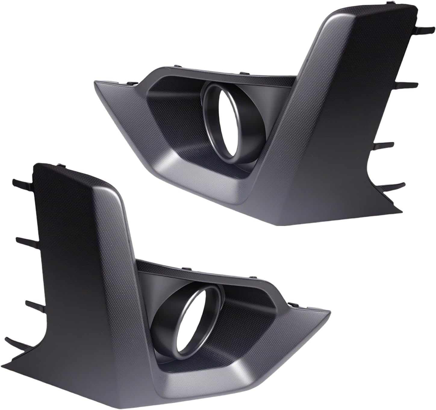 Passenger Side Fog Light Cover Fit For Subaru Crosstrek 21-23 High-Impact ABS Matte Black Front Bumper Lower Grille Trim Replaces 57731FL860 57731-FL860（Note: Does Not Fit Crosstrek Sport models）