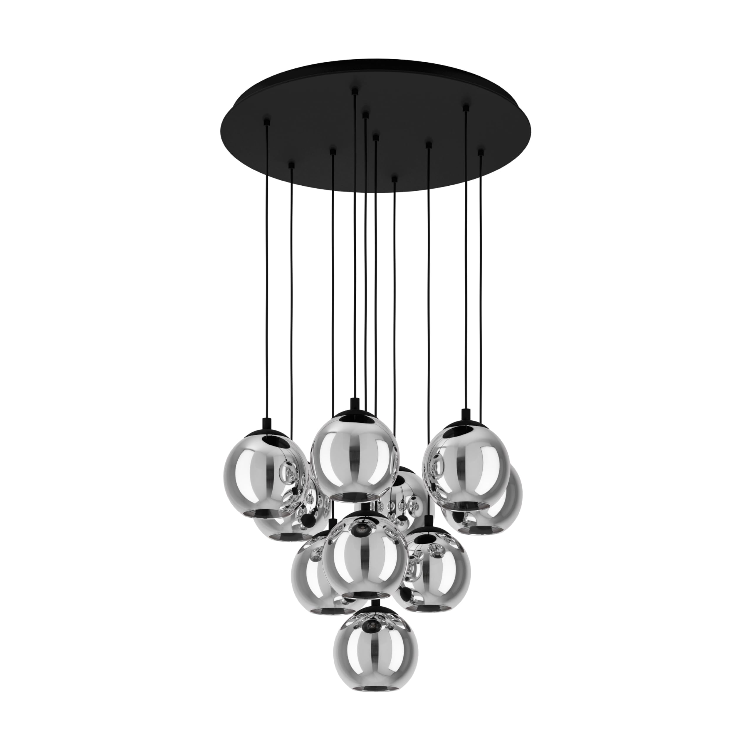 Eglo Black/Light Ariscani Large E27 Pendant