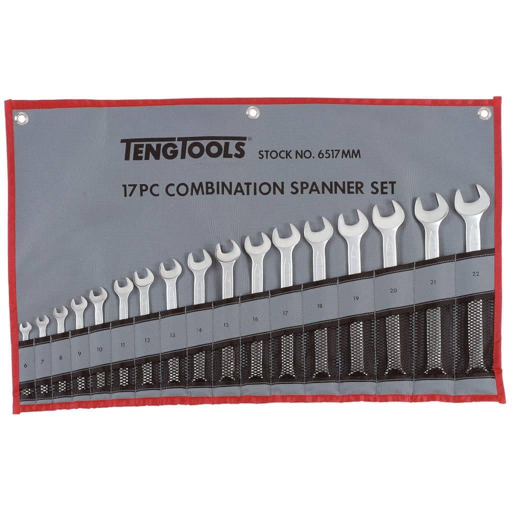 Teng Tools 17 Piece Mm Spanner Set Spanner sets - 6517MM