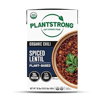 PLANTSTRONG Spiced Lentil Chili Soup