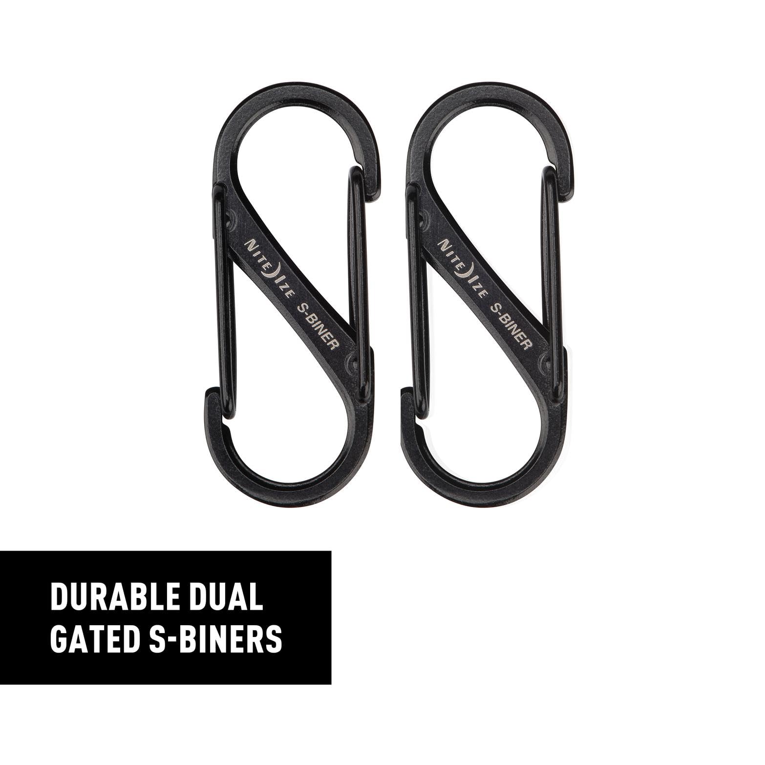 Nite IZE KeyRack - Portachiavi a scatto con moschettone