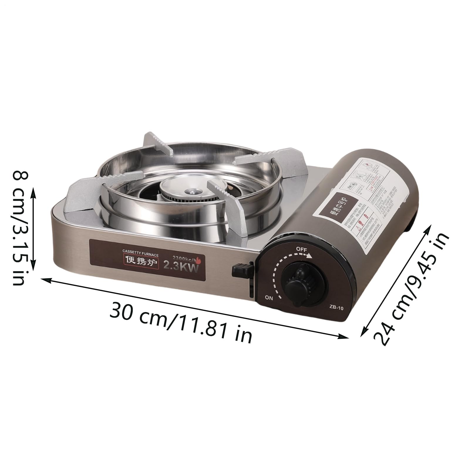 Réchaud de Camping Compact Brûleur Barbecue Domestique