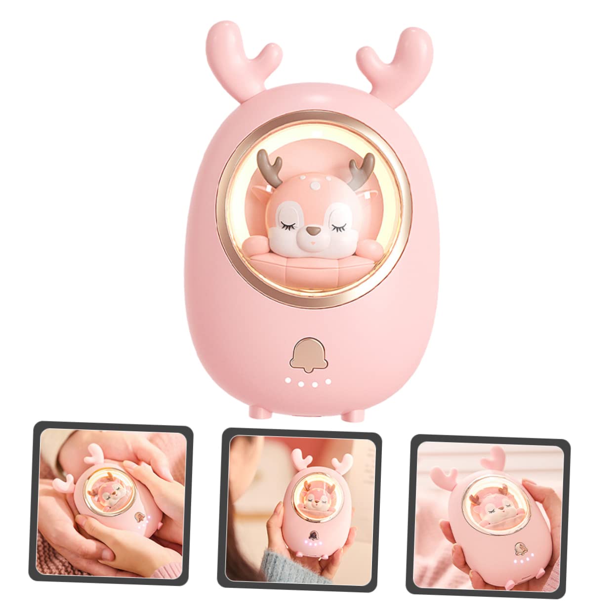Toddmomy Scaldamani Ricaricabile USB Portatile Scaldamani Elettrico Mini Tascabile Protezione Contro Surriscaldamento per Campeggio Escursionismo e Sci