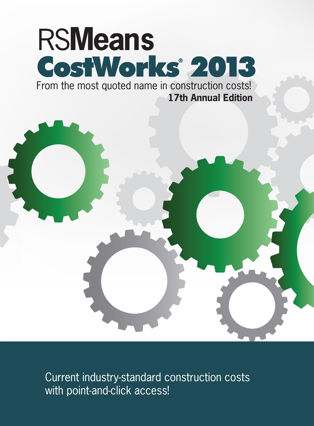 RSMeans Cost Works 2013 Building Construction CD ROM (SINGLE FILE