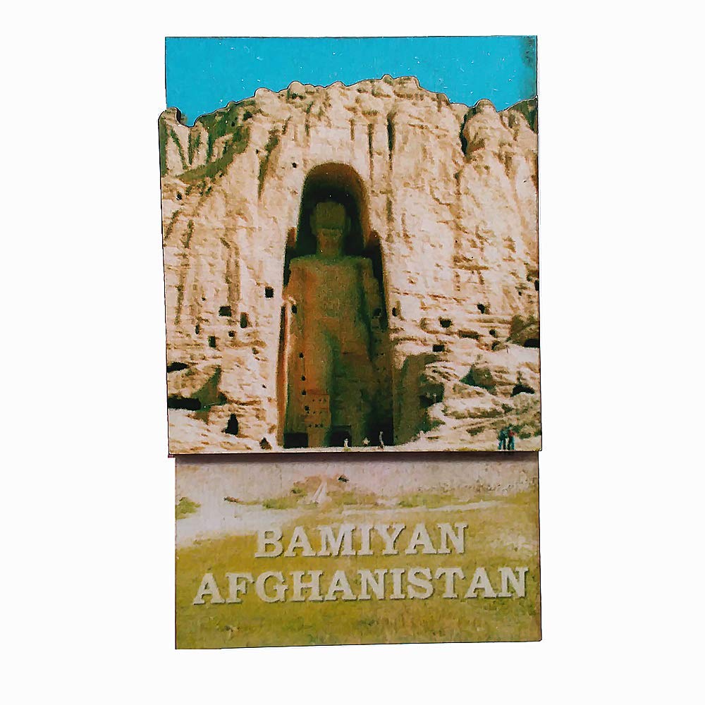 Orlaybar Kabul Afghanistan Kühlschrankmagnet – 3D, Handgefertigt, Aus MDF, Ca. 40 G, Reise-Souvenir