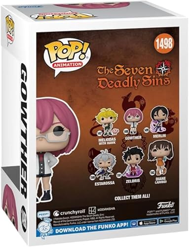 Miniatura 2 de Funko Pop! Animation Seven Deadly Sins - Gowther (DGLT) (Exc), Figura de vinilo coleccionable - Idea de regalo - Juguetes para niños y adultos 76739