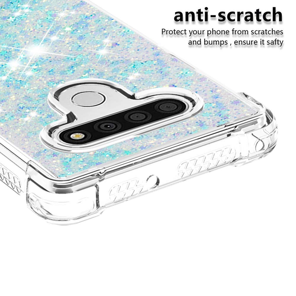 MATEPROX Custodia Brillantini Compatibile Con IPhone 13 PRO Cover Scintillante Cristallo Glitter - Foto 8