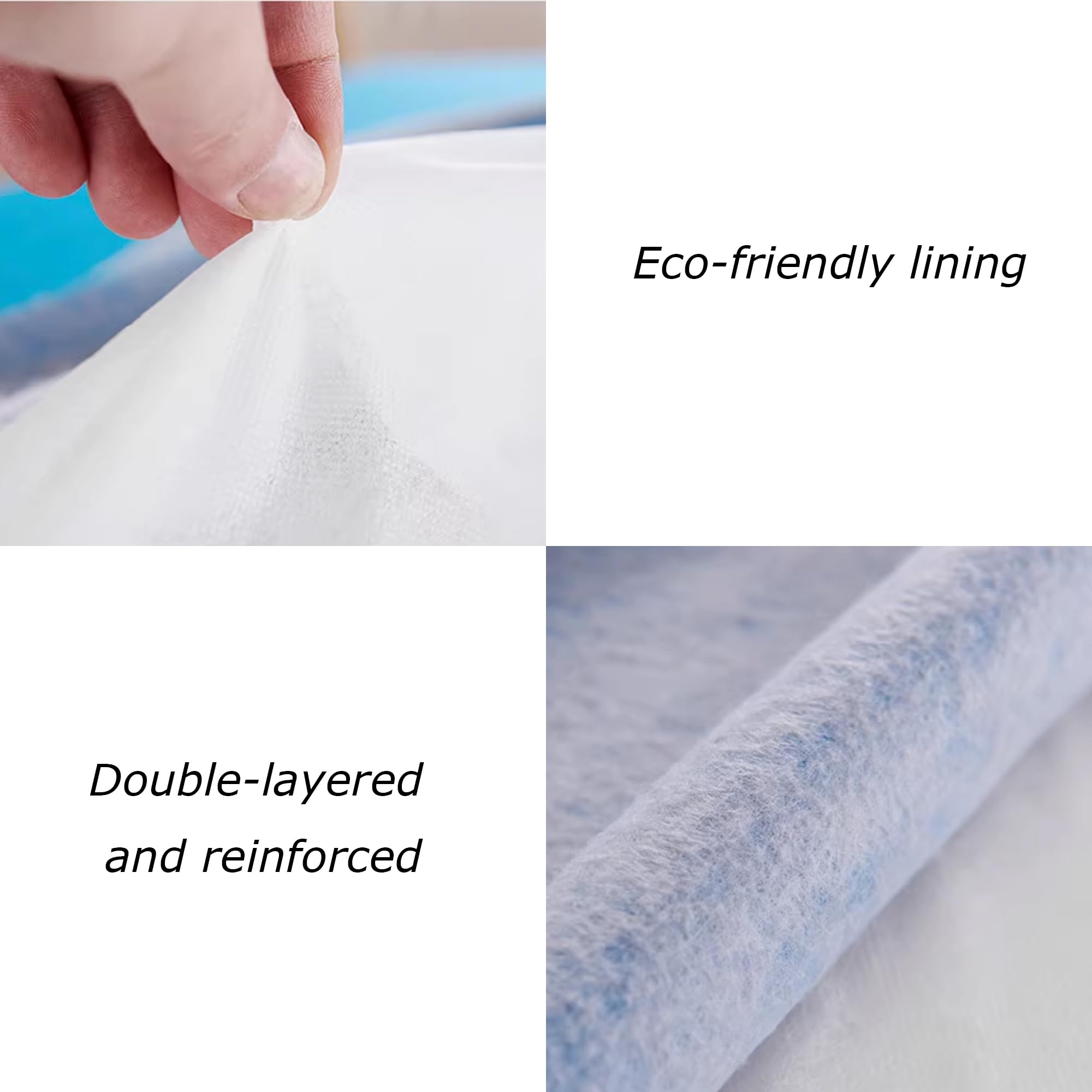 Colchón de dormir plegable de espuma viscoelástica, colchón de piso de 4 pliegues, sofá cama de invitados con funda extraíble lavable, colchón plegable para camping, caravanas y viajes