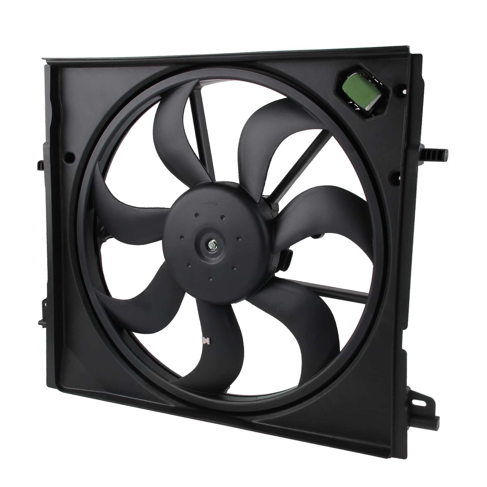 DOCAS Ventilador de refrigeración del motor 214814EB0A,214814EB0B compatible para Qashqai II J11 J11 X-Trail T32 KADJAR (HA_, HL_)