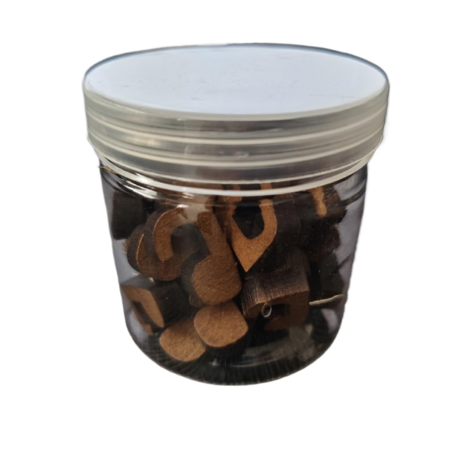 Piezas Chinchetas de Madera Chinchetas Decorativas en Forma de Gancho Madera, chinchetas Color marrón café for tableros Corcho, decoración del hogar(30pcs)