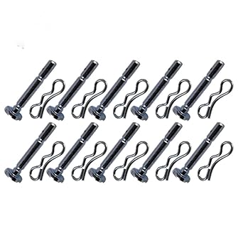 Review 10PK Shear Pins/Cotter Replaces 738-04155 fits MTD Fits Cub Snow Blowers 1/4″x1-7/8″