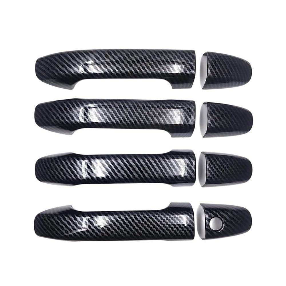 Ymyyqw Carbon Fiber Car Outer Door Handle For Vito W447 2015 2016 2017 2018 2019 2020 2021 2022 2023 Car Door Bowl Handle Decoration