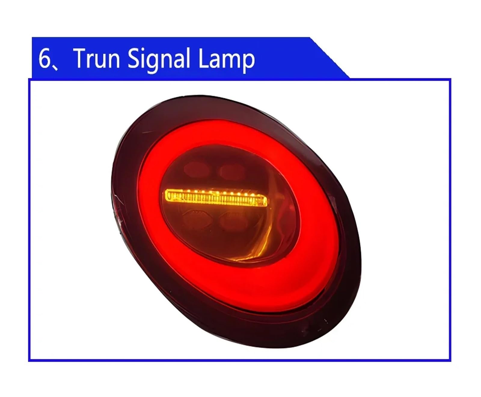 Fanale Posteriore Auto Per Beetle 2004-2010 Gruppo Luci Posteriori A LED Per Auto Aggiornamento Luce Posteriore Lampeggiante Dinamica