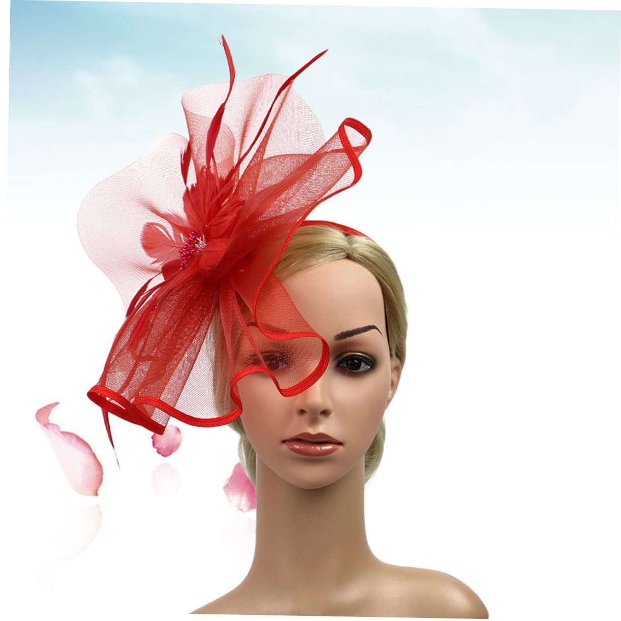 Ipetboom 3 Pezzi Cappelli Per Le Donne Fasce Del Fiore Per Le Donne Cappello Del Fiore Della Fascia Fascinator o Di Fascinator o Da Cocktail Fascinators i Per Le