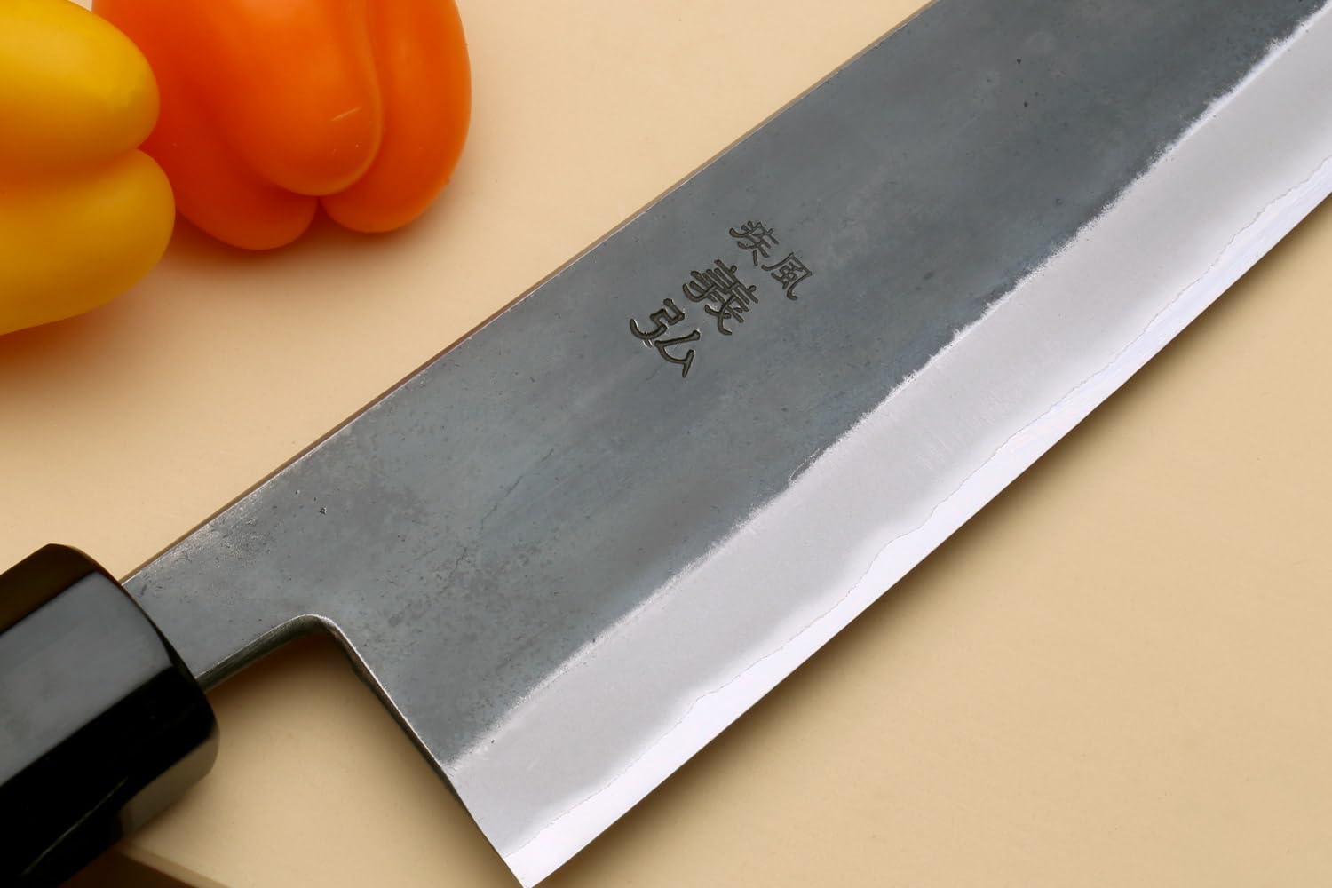 鋼製青いハンドルの刀 ☆【2024.04.12】模造刀（美術刀） 黒石目 小刀 アルミ刀身 青糸