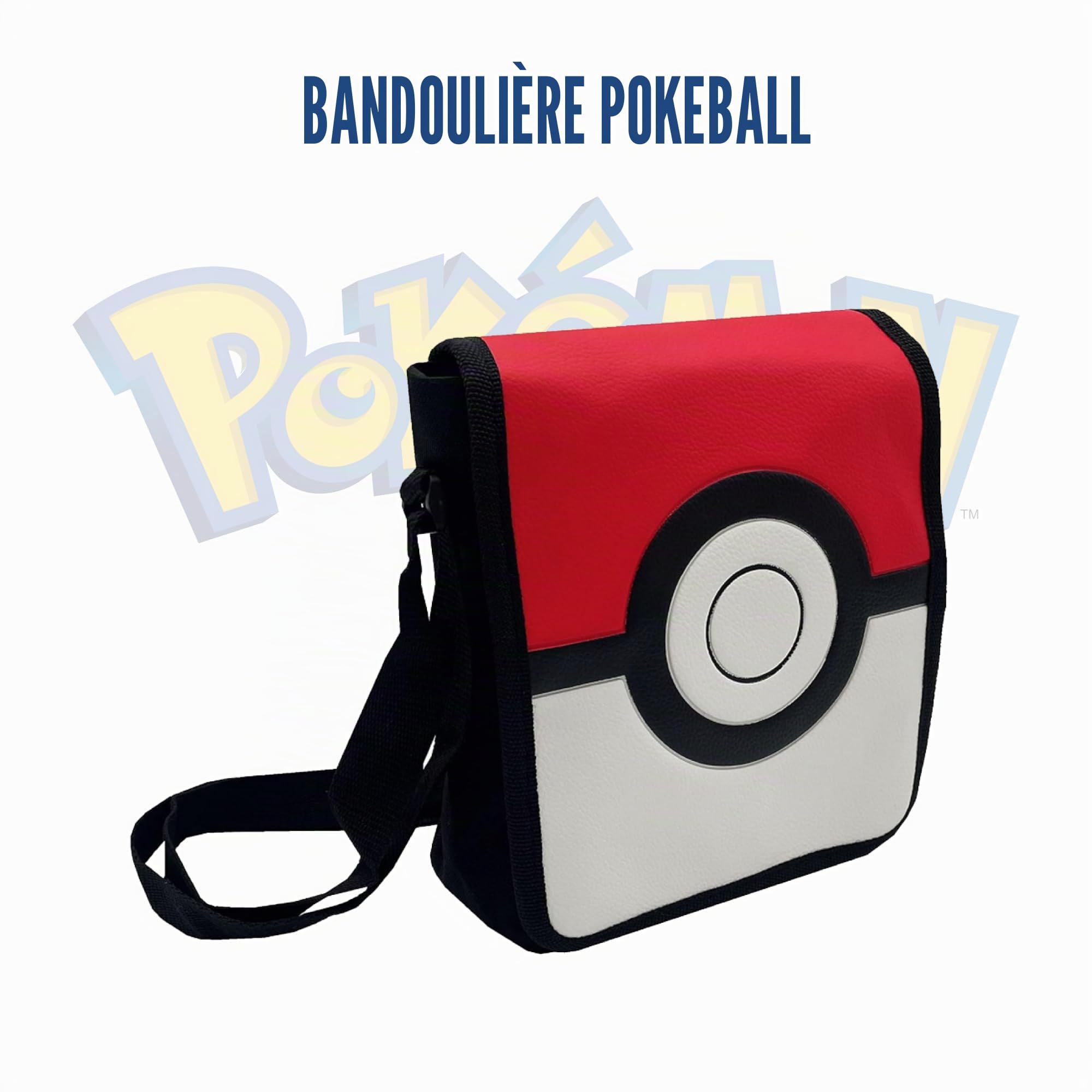 CYP BRANDSBandolera Pokémonmixte enfantSac à bandoulière PokémonBlanco/Rojon/a