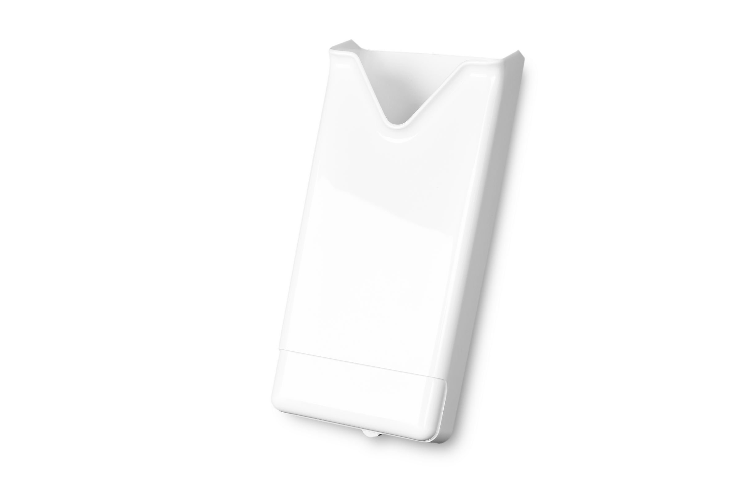 Funny AG-531 Dispenser per Sacchetti di Carta per Assorbenti Igienici, Bianco, 130 X 290 X 55 mm