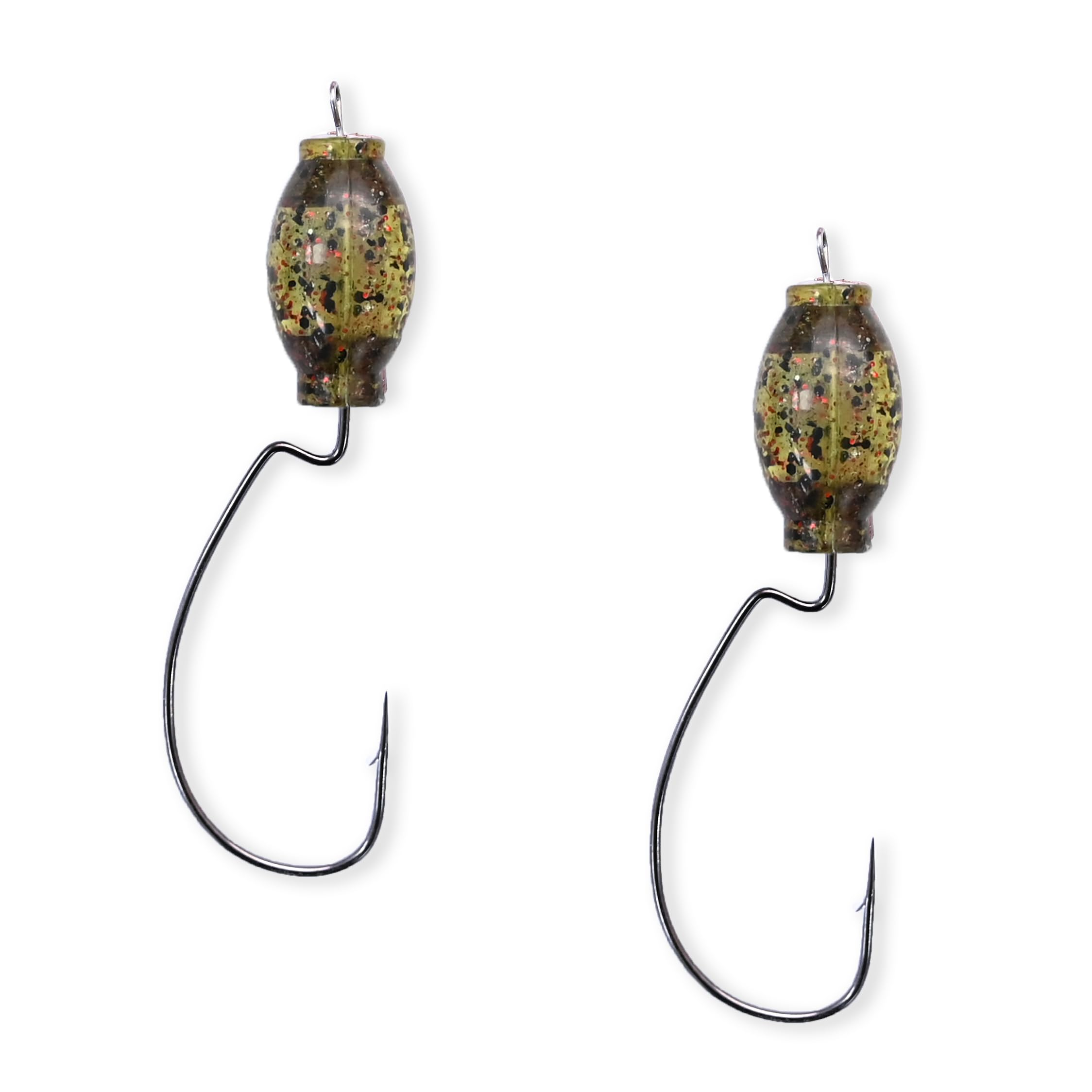 Soft Lure Fishing Float Accessories, for All Game Fish, Rig with Any Soft Plastic Bait, Terminal Tackle Floats, Bait Fishing (Watermelon)