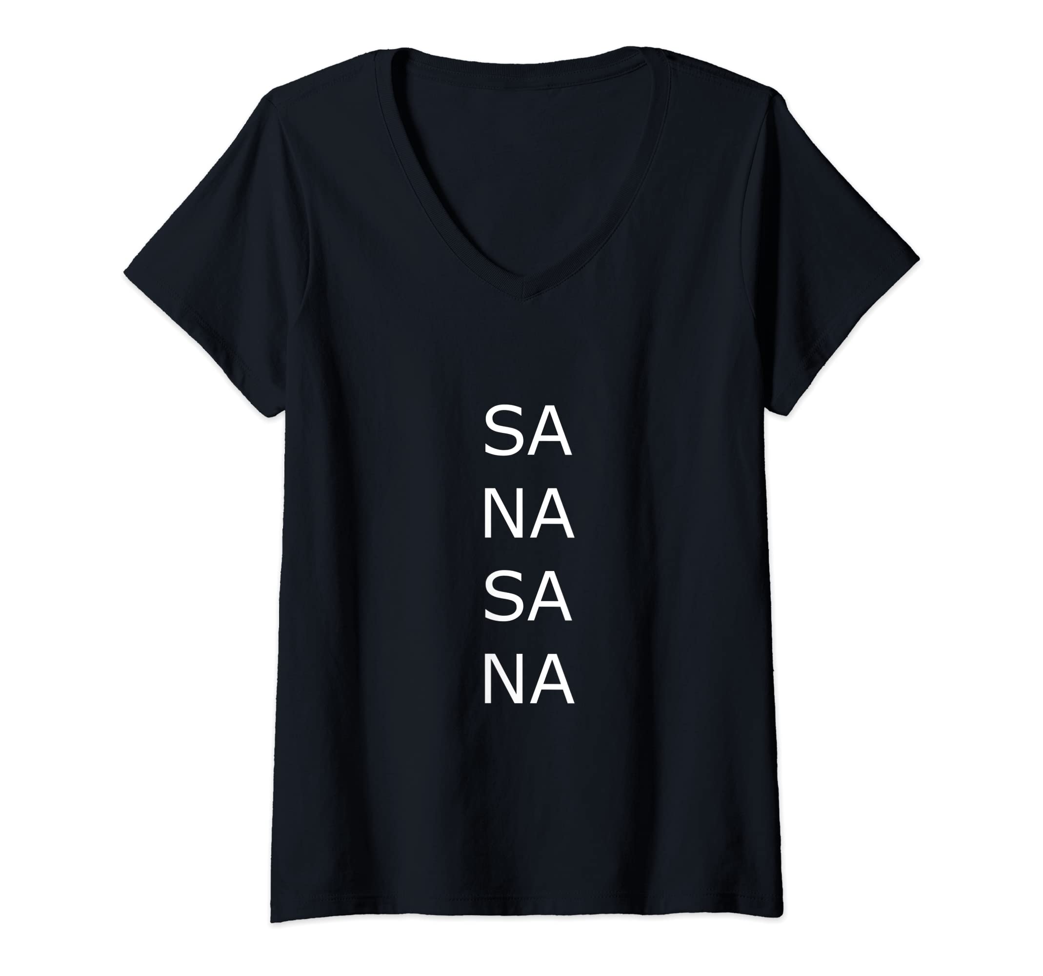 Womens Sana sana V-Neck T-Shirt