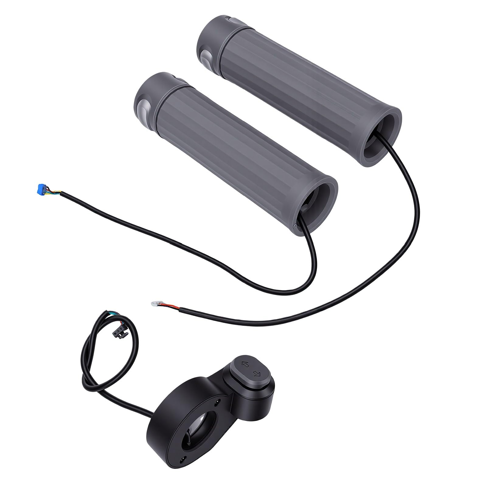 Puños de Manillar para Patinete Eléctrico Silicona Suave con Intermitentes para 4 Pro Plus MAX Calidad Antideslizante 2 Unidades