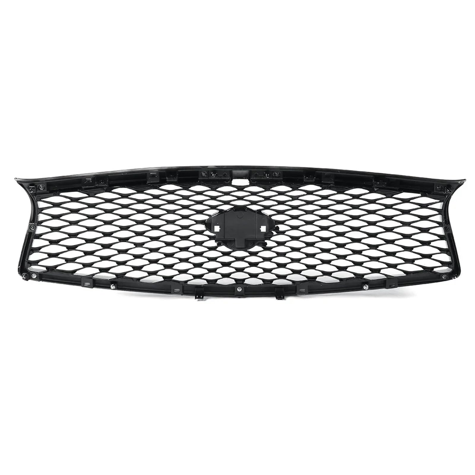 Calandre avant pour Q50 2014-2017 grille supérieure pare-choc noir brillant