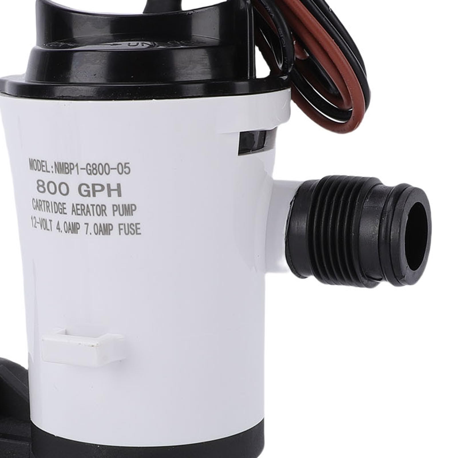 Pompa di Sentina per Barche, 12V DC Sommersibile 800GPH, Acciaio