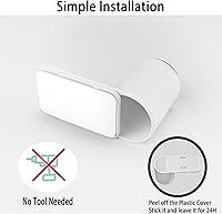 Vista 4 de CMINGJ Paquete de 4 topes de puerta ajustables para puerta, tope de puerta para puerta, protector de pellizco para dedos, tope de puerta giratorio