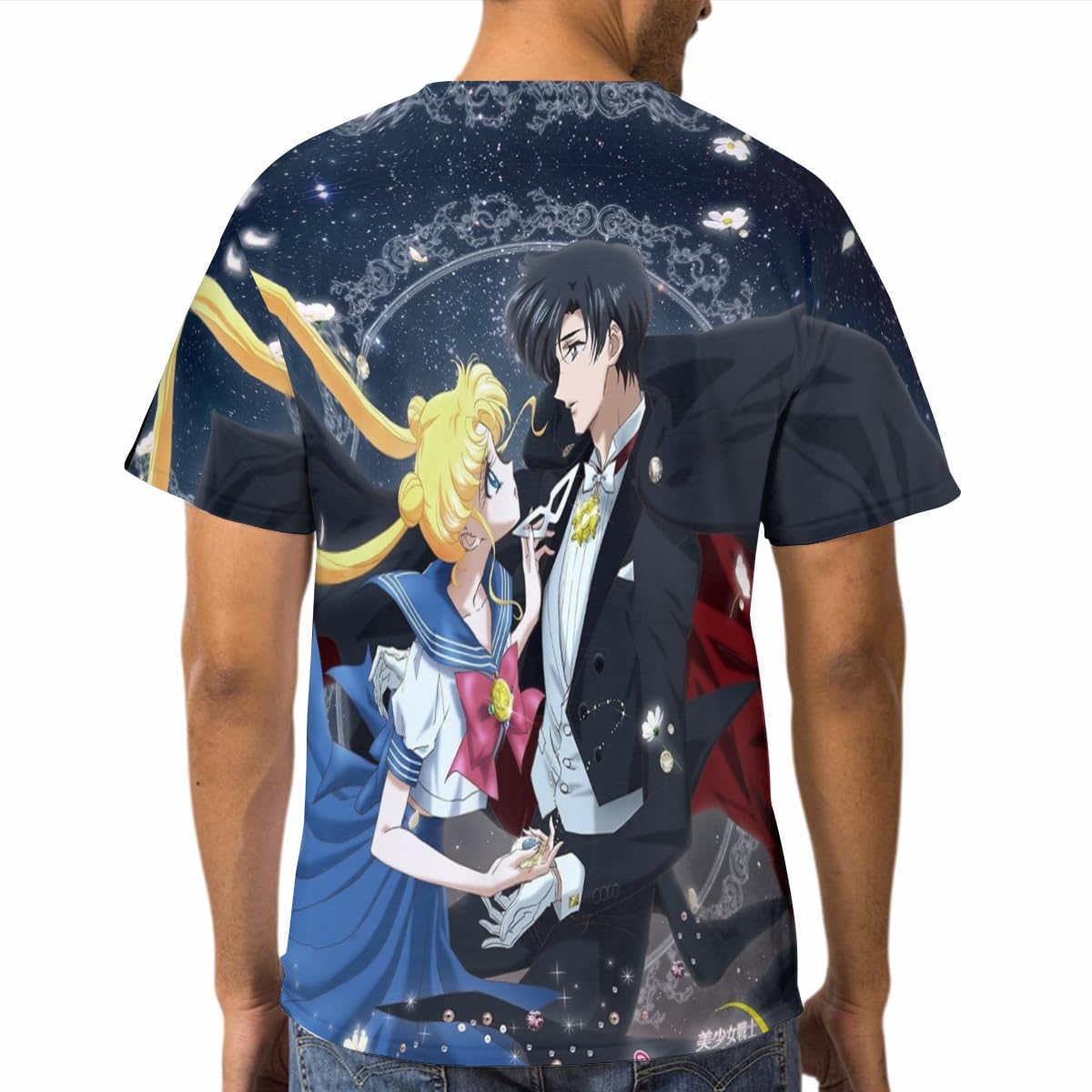 Amazon.co.jp: 美少女戦士セーラームーンCosmos 月野うさぎ メンズ T