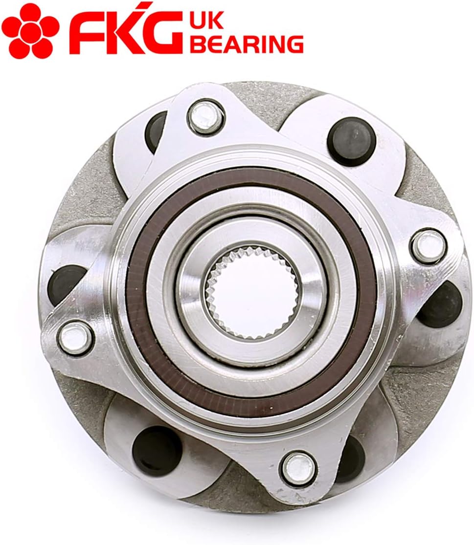 FKG 515040 (4WD Only) Front Wheel Bearing Hub Assembly fit for 10-16 Lexus GX460, 03-09 Lexus GX470, 03-16 Toyota 4Runner, 07-14 Toyota FJ Cruiser, 05-14 Toyota Tacoma, 6 Lugs