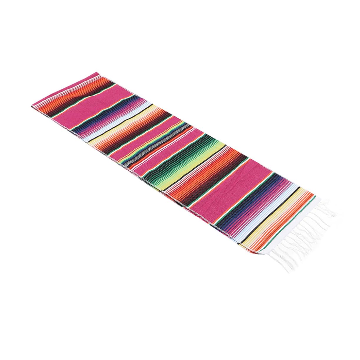 Chemin de table mexicain nappe bleu sarcelle coureur de table Noël Halloween coton