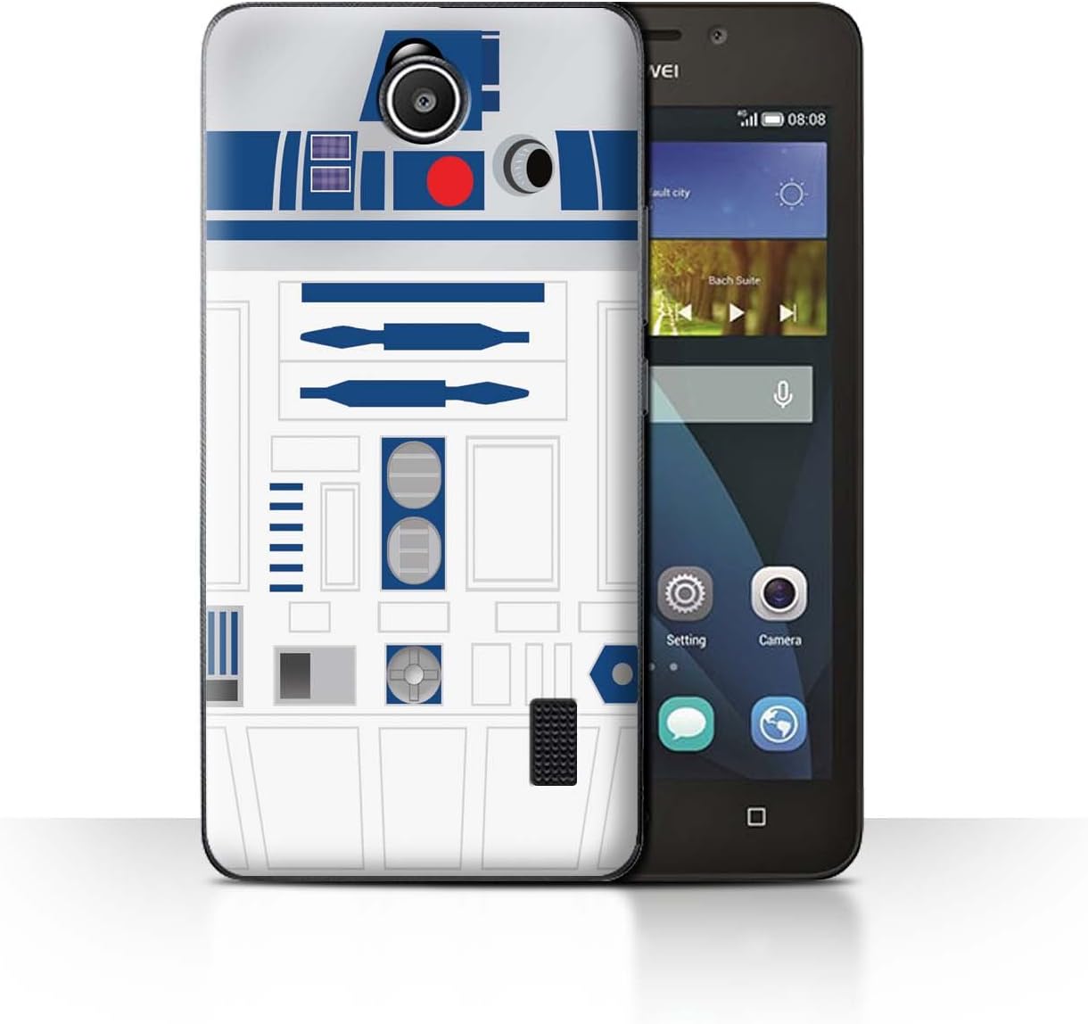 Stuff4 Phone Case/Cover for Huawei Y635 / Blue R2 Unit Design/Astromech Droid Collection