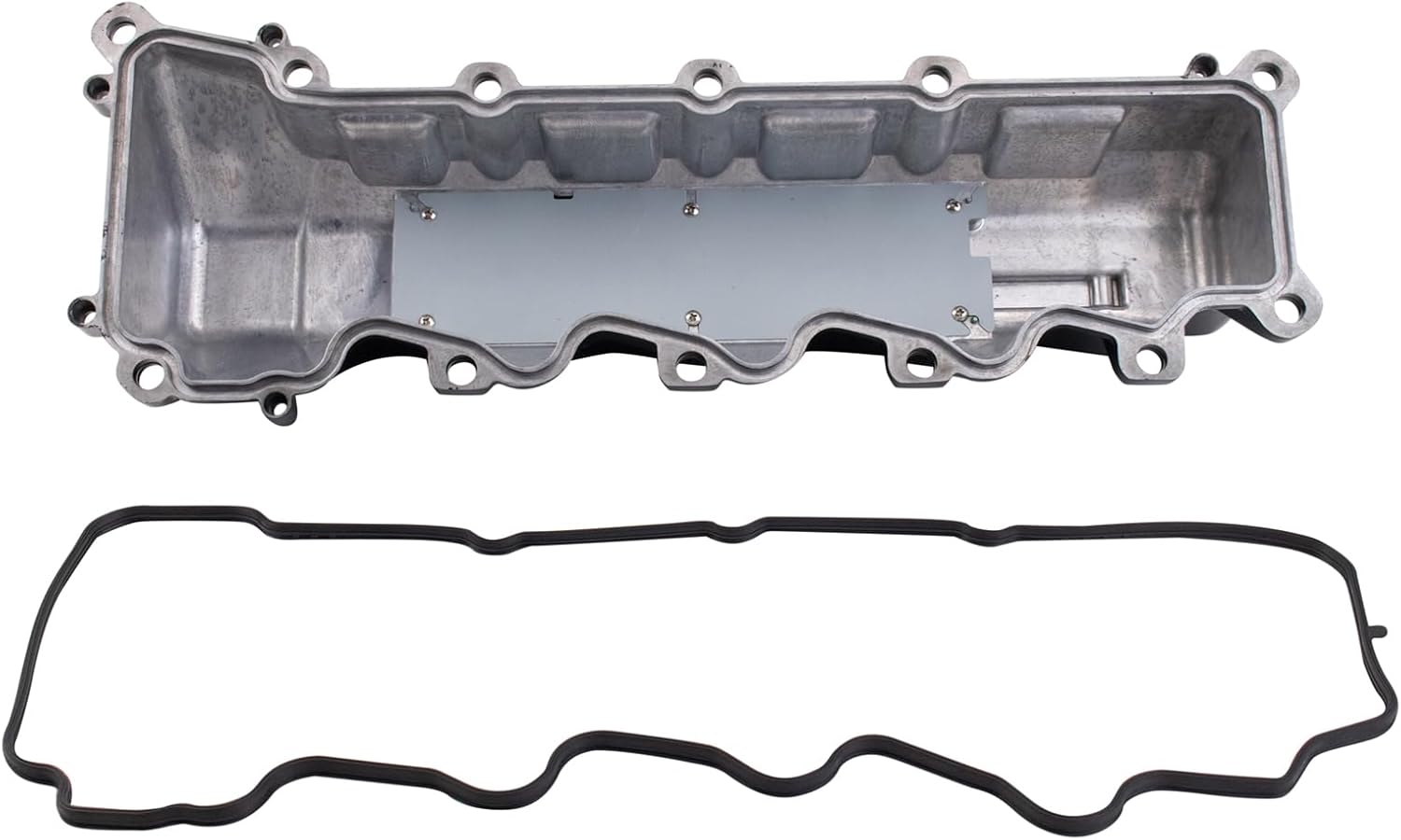 TRQ Driver & Passenger Side Valve Cover Set Compatible with 2008-2009 Chrysler Aspen 2008-2010 Dodge Dakota Durango Ram 1500 Jeep Commander Grand Cherokee 2011-2013 Ram 1500 2011