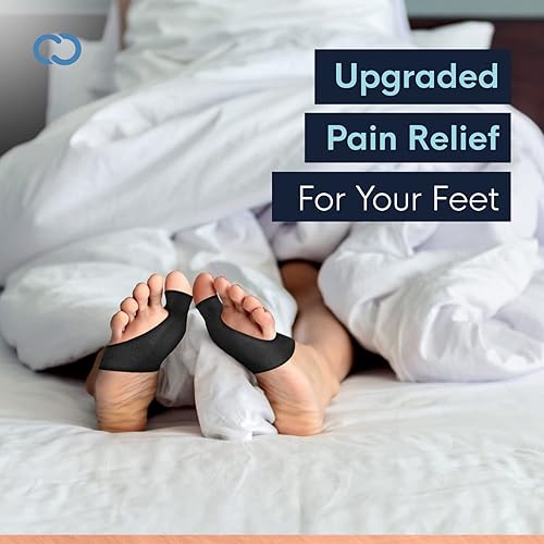 Vista 3 de Copper Compression Kit de alivio de juanetes – Incluye 1 par de fundas de cojín corrector de juanetes y férulas correctoras de juanetes