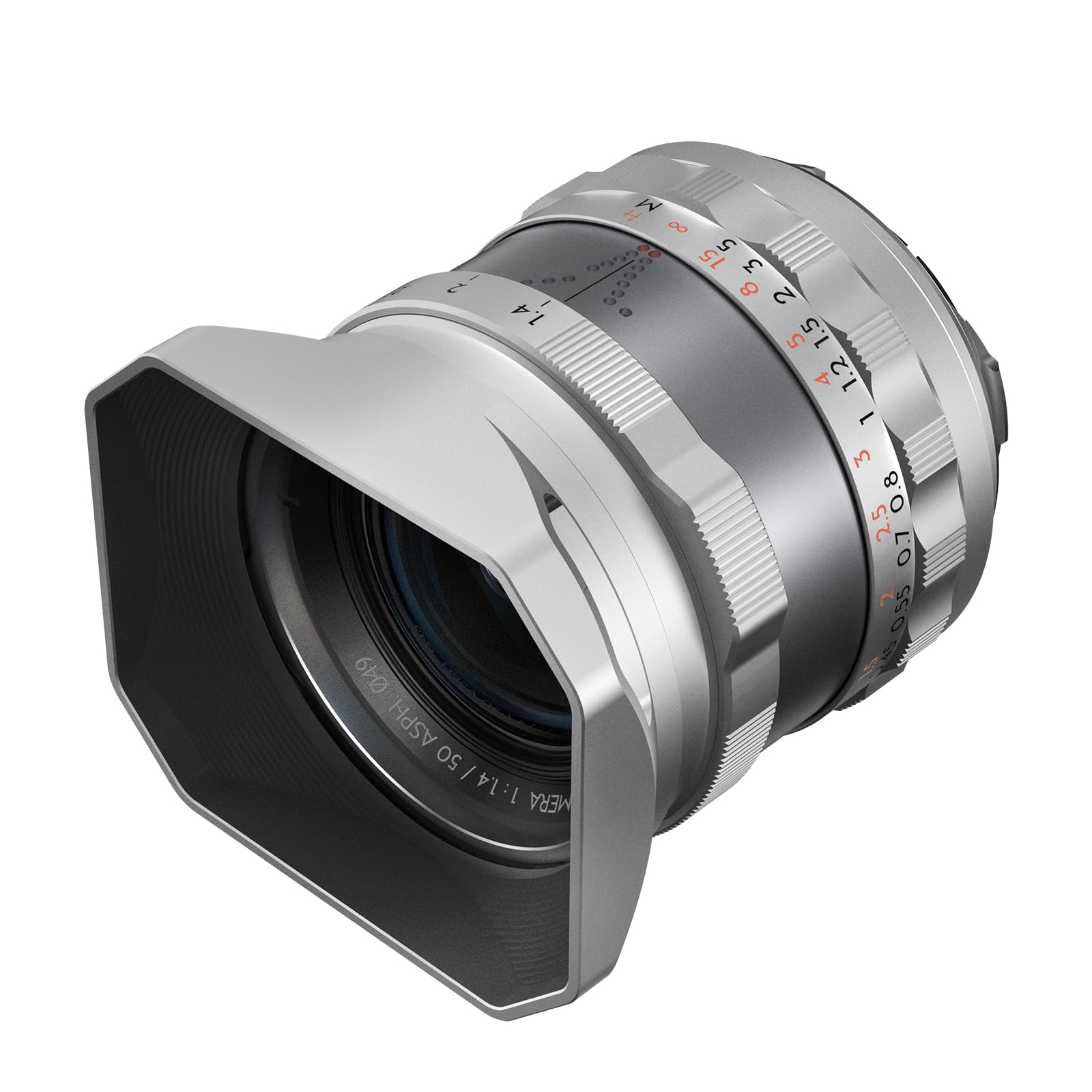 Amazon.com : Thypoch Simera 50mm f/1.4 Lens (for Leica M, Silver