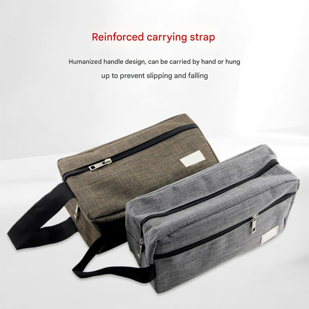 Portable Multi Pocket Travel Organizer Cosmetic Bag Makeup Case For Women Outdoor Activities And Quick Trip image 3