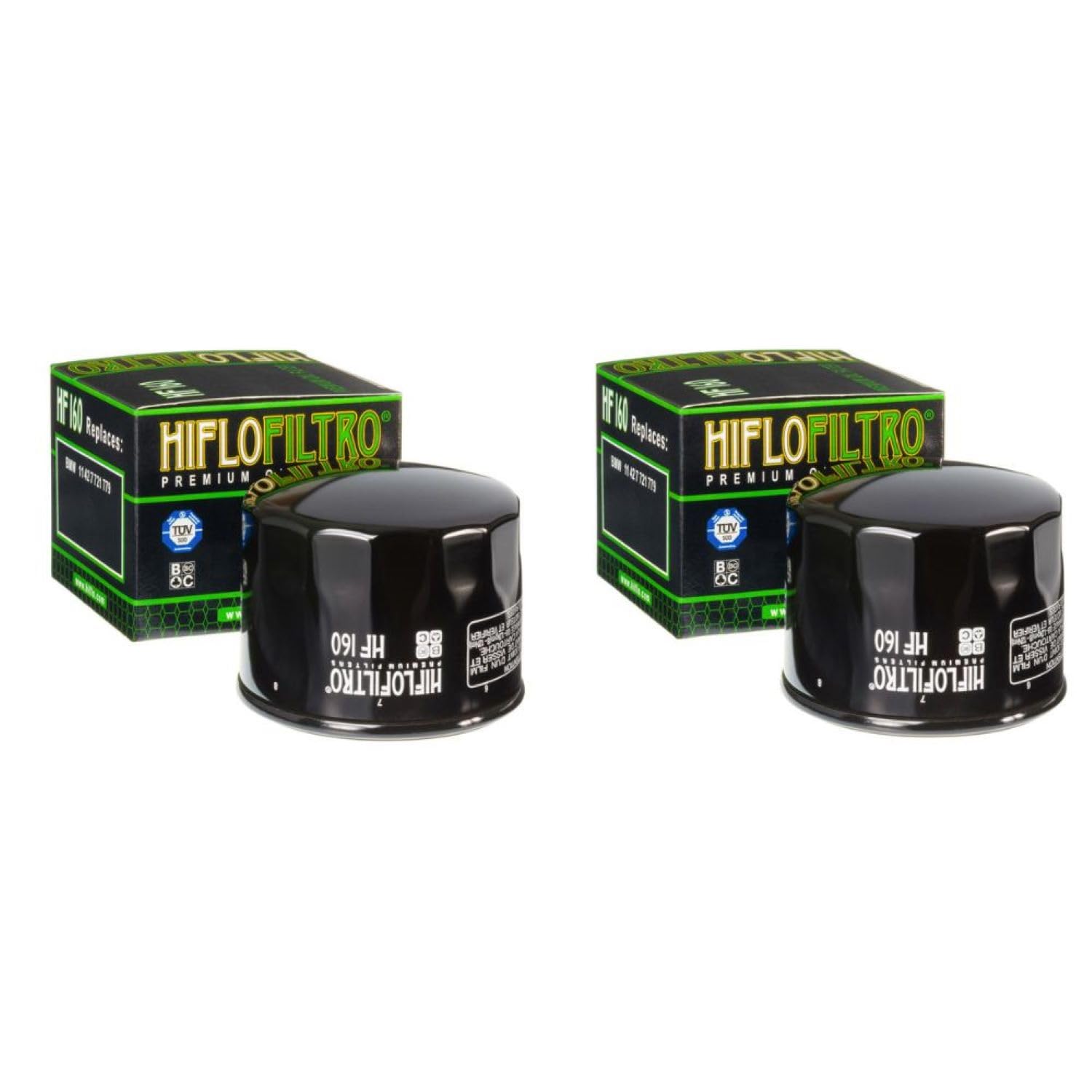 DB PARTS 2 Stück Ölfilter Kompatibel Mit KTM 350 EXC-F Ie4T 2018