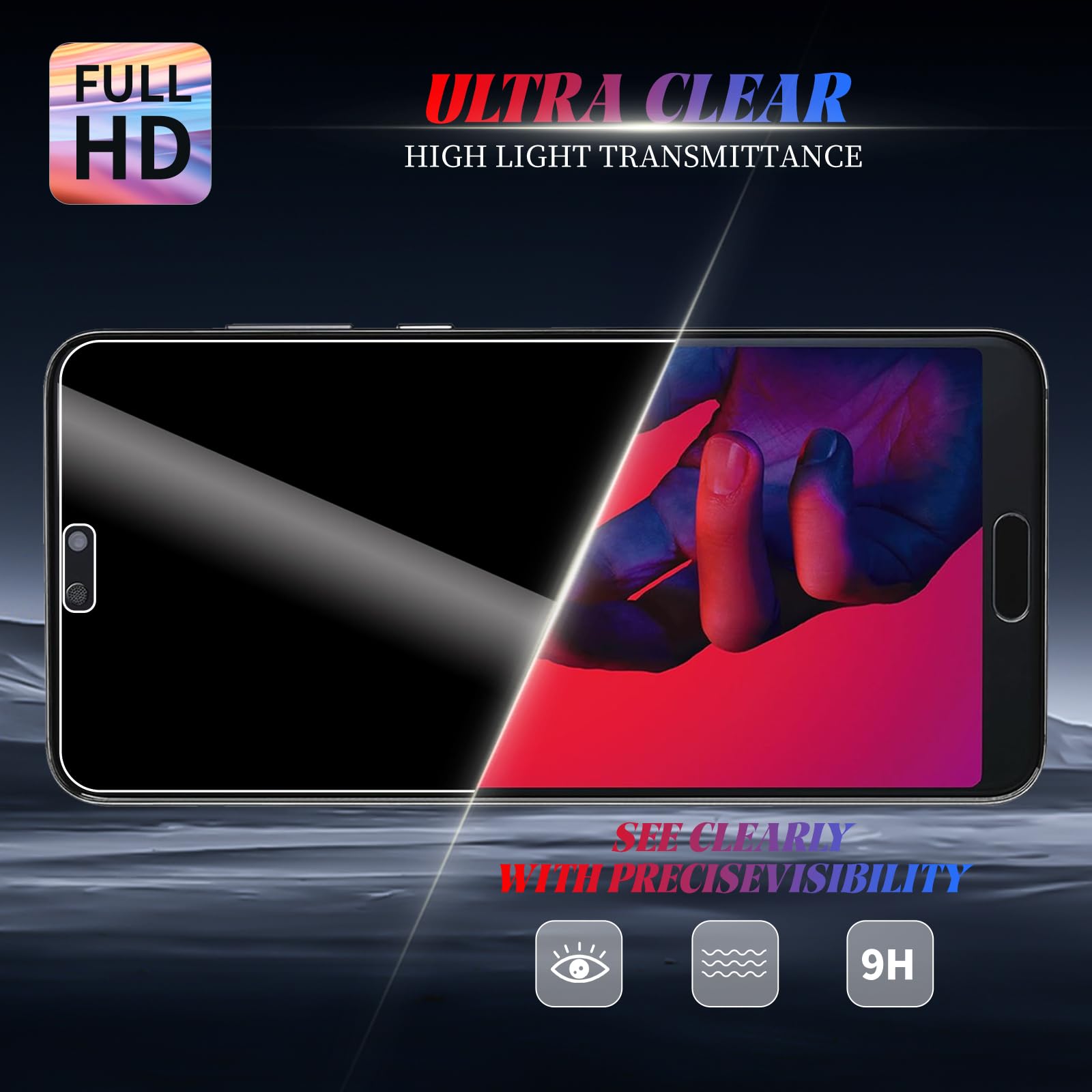 EbestStar - 3x Vetro Temperato Per Huawei P20 PRO | Proteggi Schermo Con Pellicola Anti-urto E Anti-graffio [Compatibile Con 155 X 73.9 X 7.8mm, 6.1 Pollici]