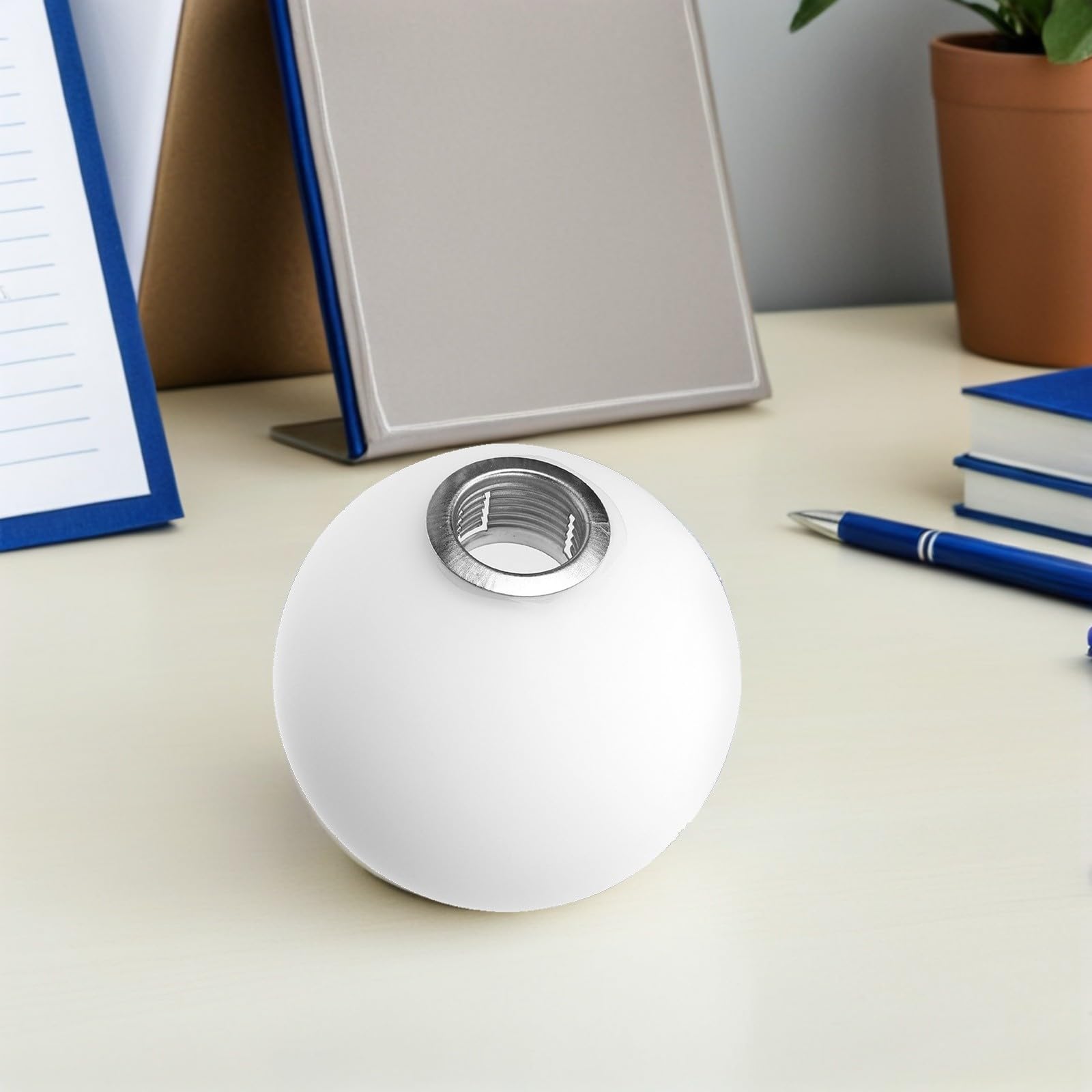 OSALADI Abat-Jour Globe en Verre 120 MM pour Lampe Suspendue Intérieur Chambre et Jardin Remplacement Abat-Jour G9