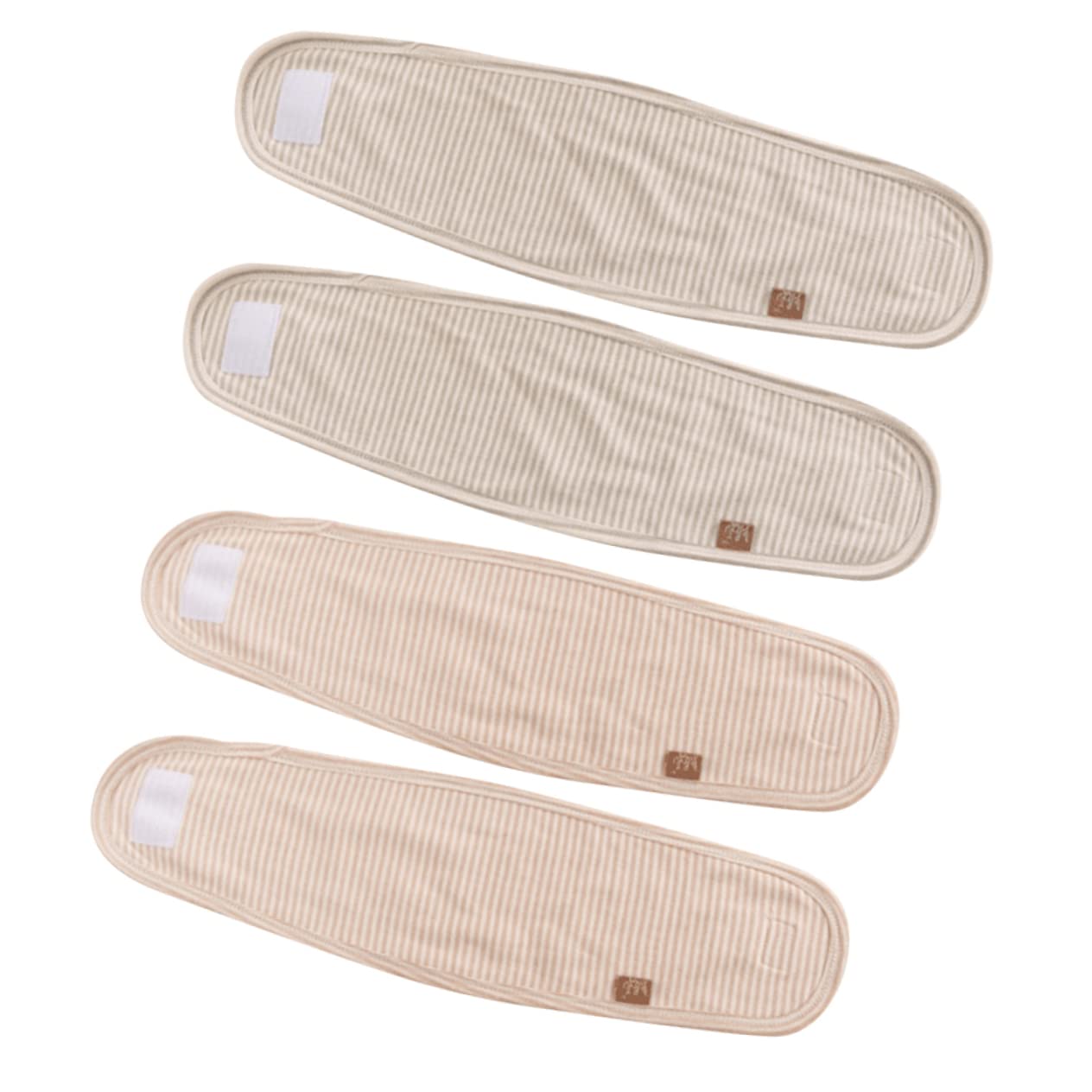 HealevedHealeved 4Pcs Baby Belly Binder Umbilical Cord Band Infant Navel Band Abdominal Binder Belt for Infant