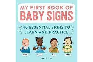 My First Book of Baby Signs: 40 Essential Signs to Learn and Practice