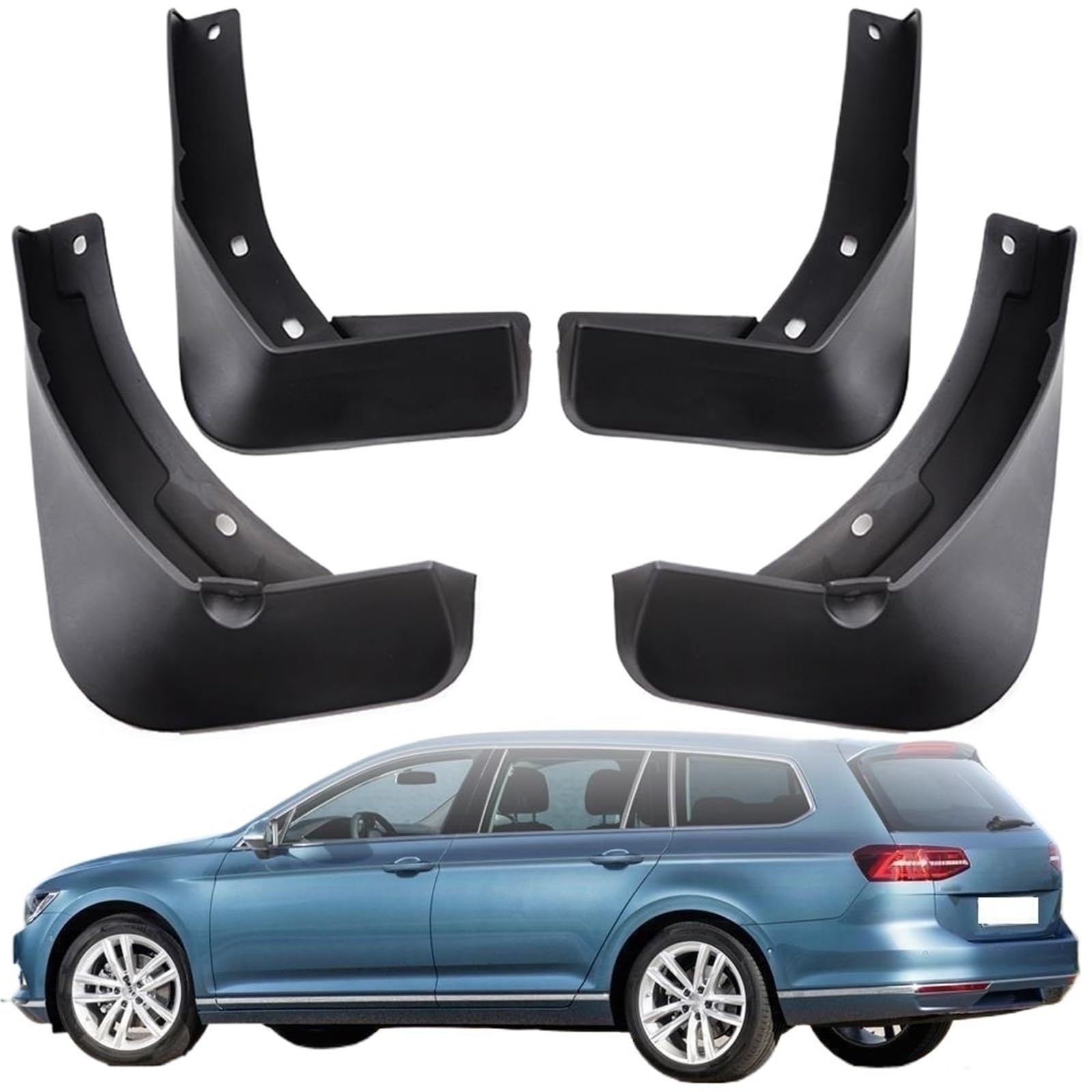 Set di paraspruzzi for auto, paraspruzzi, parafanghi, per VW